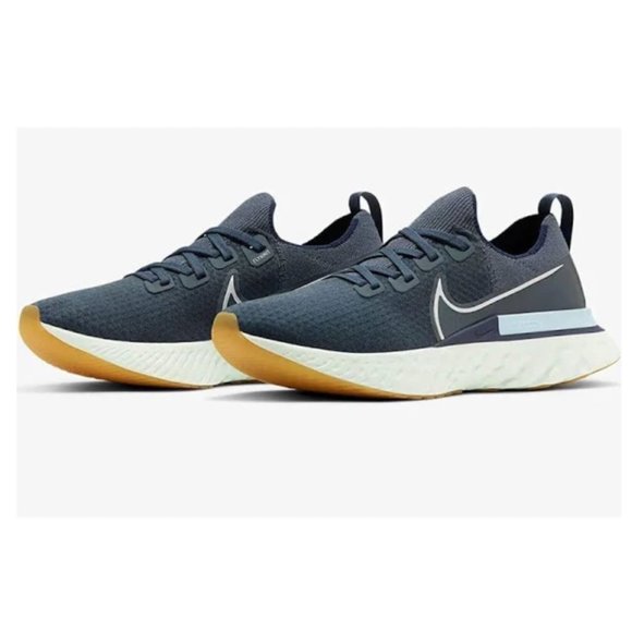 Nike Other - Nike Air React Infinity Run Running Shoes Blue Fox / Silver Sz 9 CD4371 401